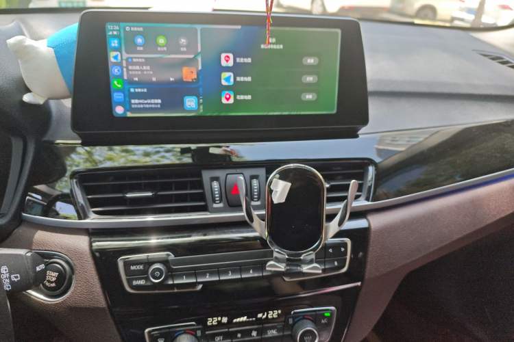 Used BMW X1 2022 sDrive25Li Leading Model Audio And AC Panel