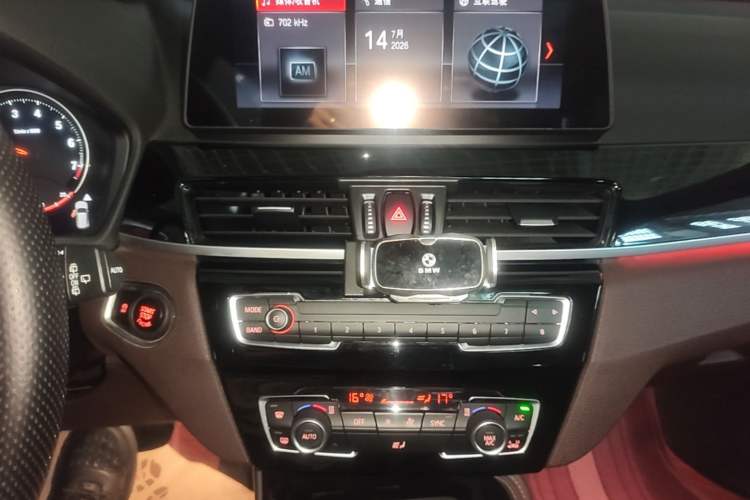 Used BMW X1 2022 sDrive20Li Luxury Model Audio And AC Panel