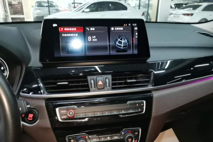 Used BMW X1 2022 sDrive25Li Leading Model Audio And AC Panel