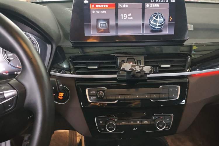 Used BMW X1 2022 sDrive20Li Luxury Model Audio And AC Panel