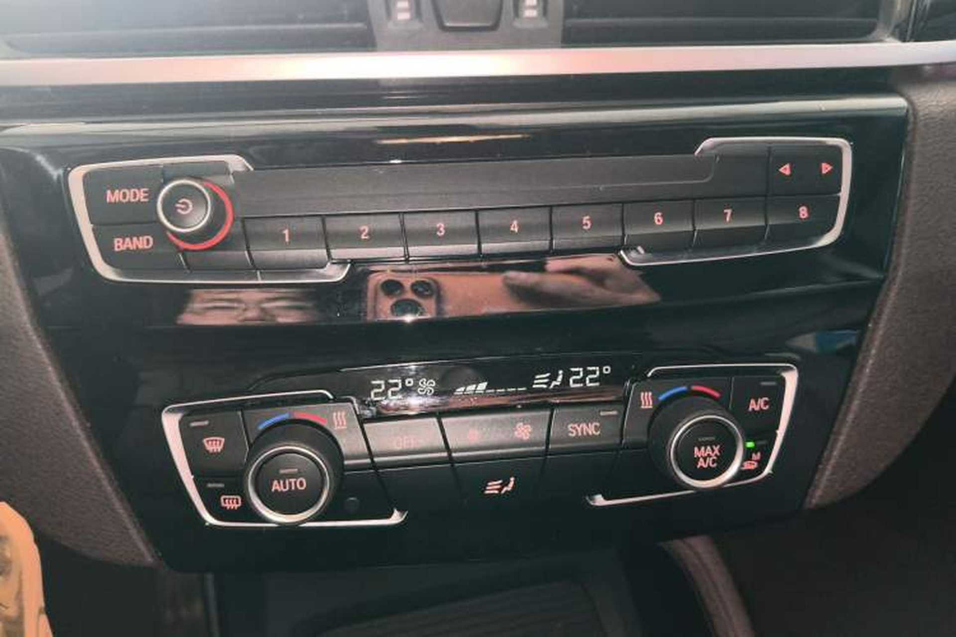 Used BMW X1 2022 sDrive25Li Leading Model Audio And AC Panel