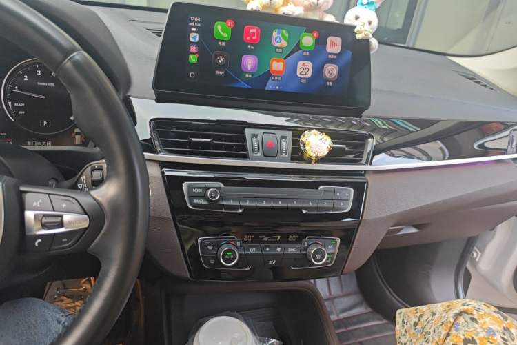 Used BMW X1 2022 sDrive25Li Leading Model Audio And AC Panel