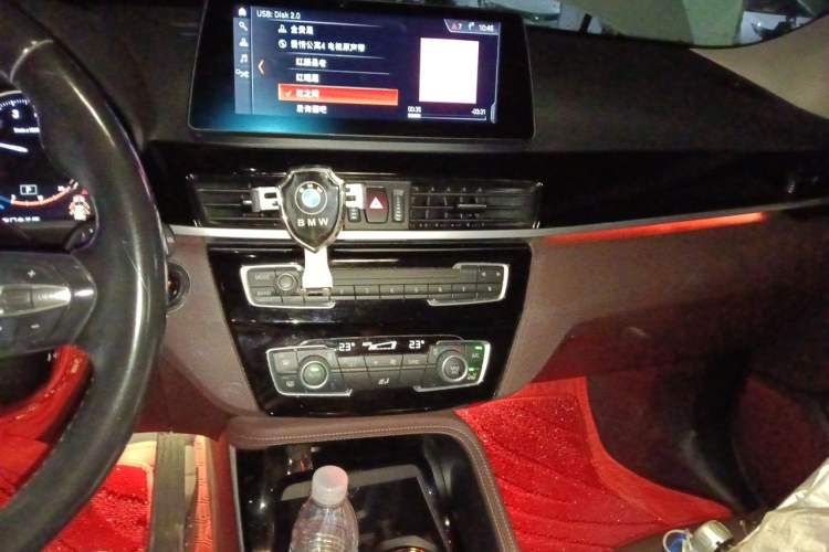 Used BMW X1 2022 sDrive20Li Luxury Model Audio And AC Panel