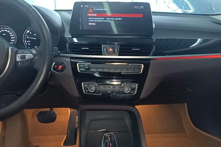 Used BMW X1 2022 sDrive25Li Leading Model Audio And AC Panel