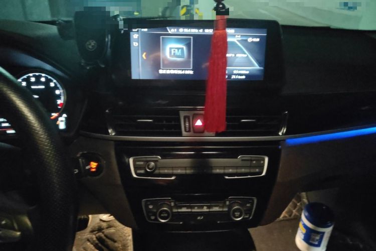Used BMW X1 2022 sDrive25Li Leading Model Audio And AC Panel