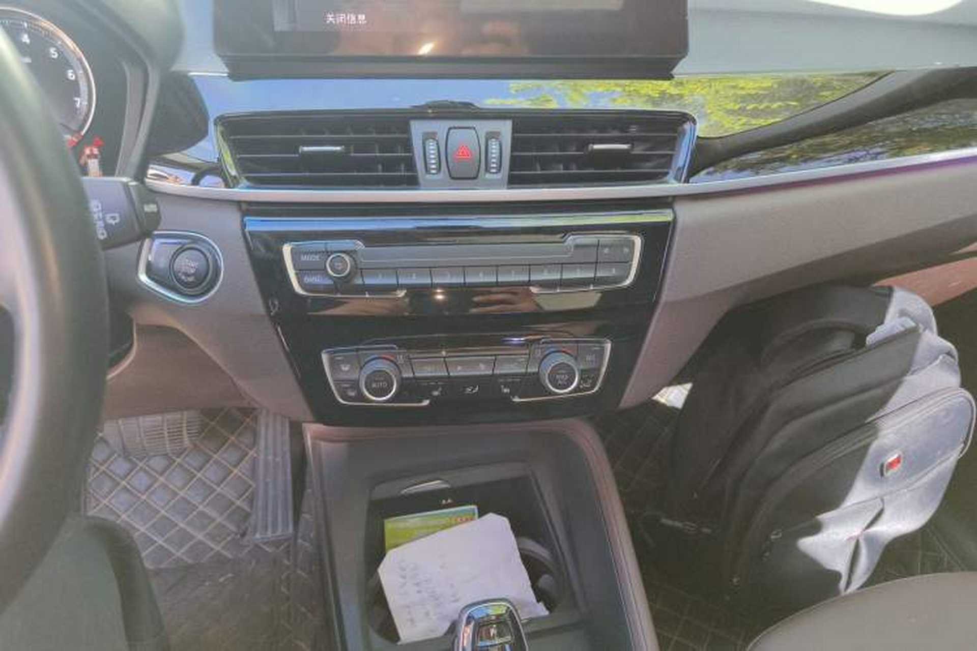 Used BMW X1 2022 sDrive25Li Leading Model Audio And AC Panel