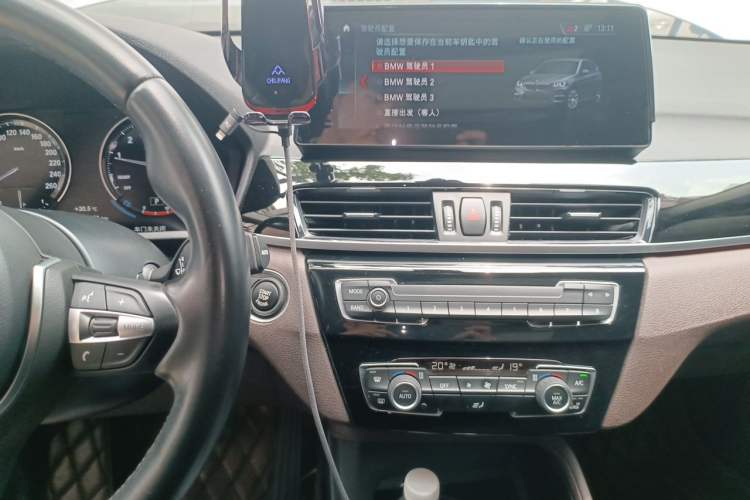 Used BMW X1 2022 sDrive25Li Leading Model Audio And AC Panel