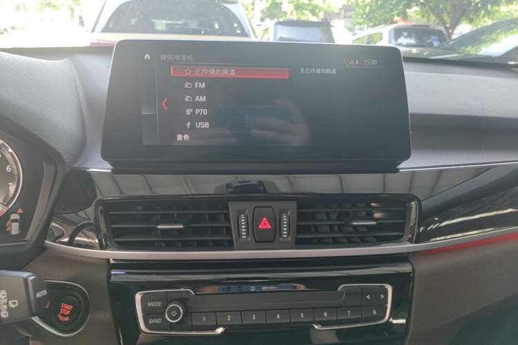 Used BMW X1 2022 sDrive25Li Leading Model Audio And AC Panel