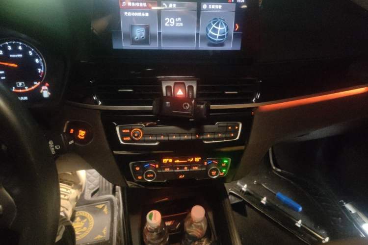 Used BMW X1 2022 sDrive25Li Leading Model Audio And AC Panel