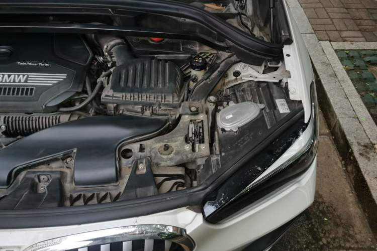 Used BMW X1 2022 Updated xDrive25Li Premium Edition Engine Bay Left