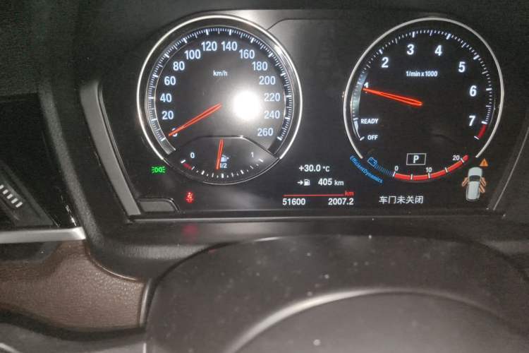 Used BMW X1 2022 sDrive20Li Luxury Model Odometer Close Up