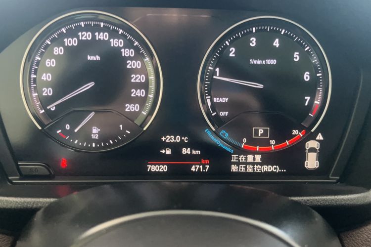 Used BMW X1 2022 xDrive25Li Luxury Model Odometer Close Up