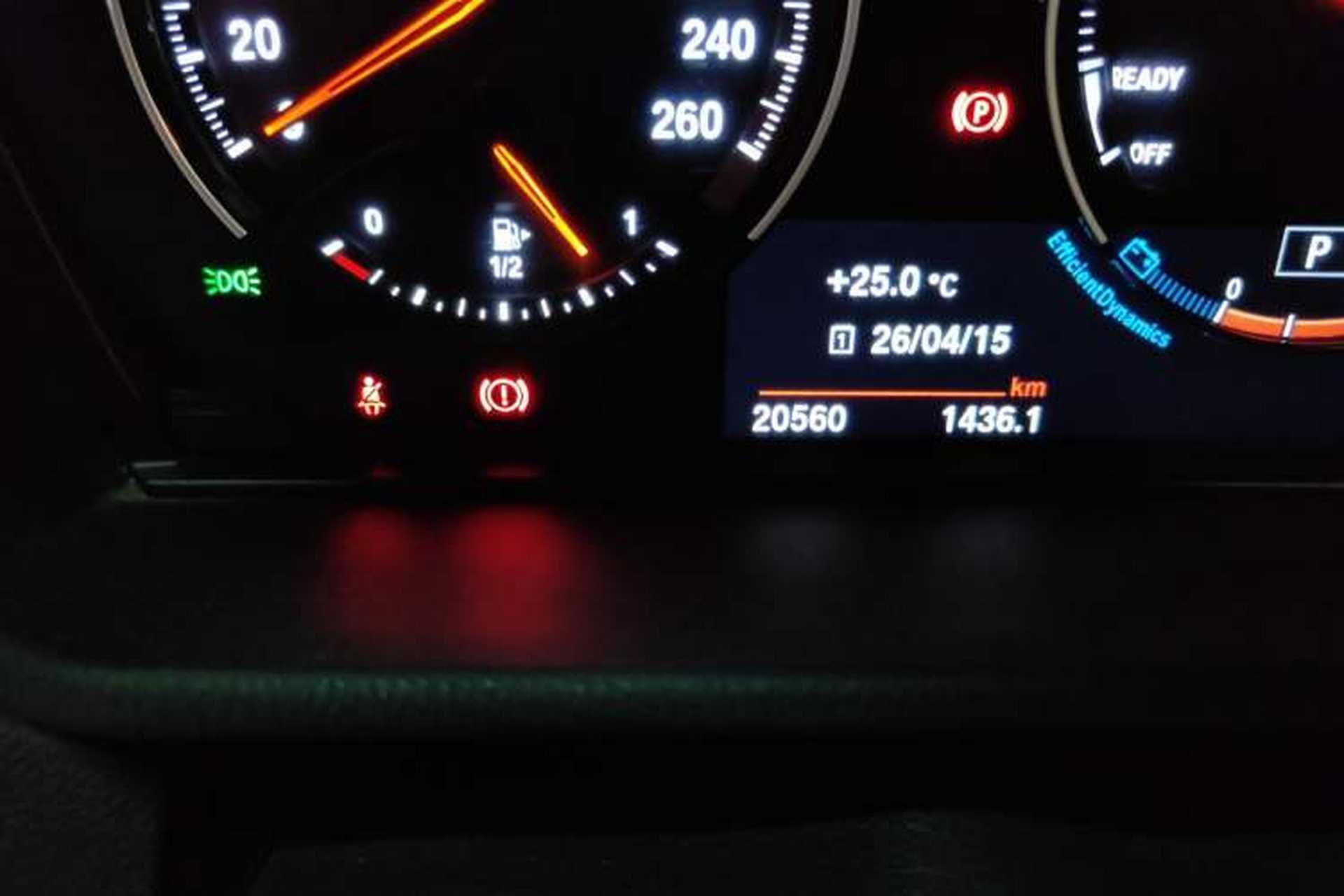 Used BMW X1 2022 sDrive20Li Luxury Model Odometer Close Up