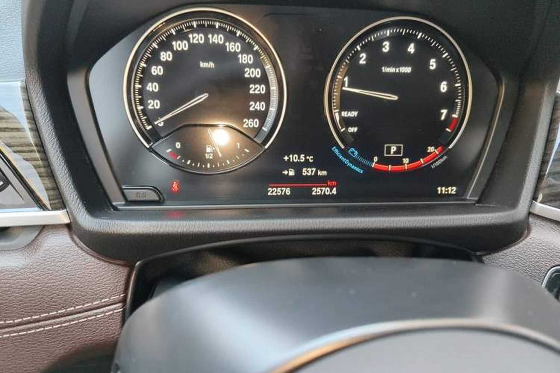 Used BMW X1 2022 xDrive25Li Luxury Model Odometer Close Up