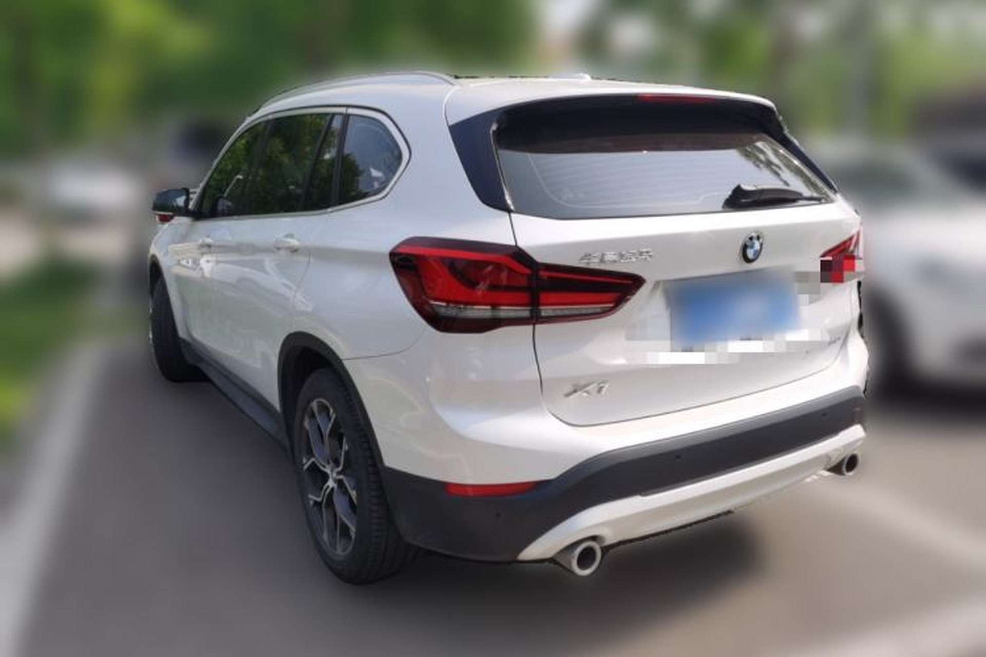 Used BMW X1 2022 sDrive25Li Leading Model Rear Left 45 Deg