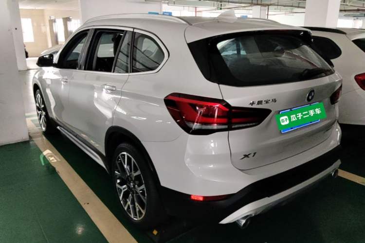 Used BMW X1 2022 xDrive25Li Luxury Model Rear Left 45 Deg