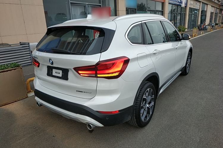 Used BMW X1 2022 sDrive20Li Luxury Model Rear Right 45 Deg