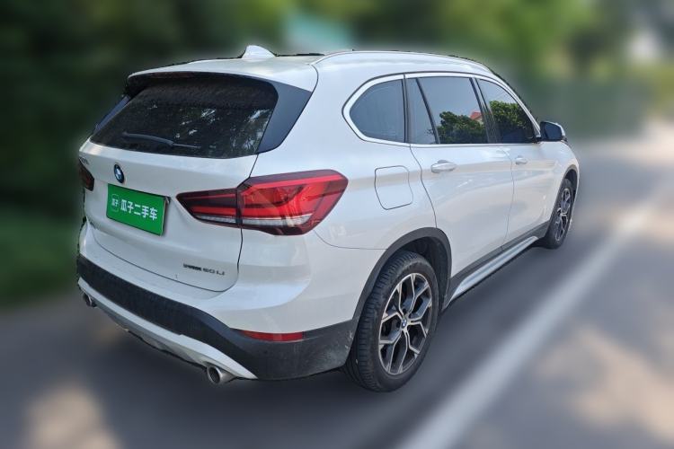 Used BMW X1 2022 sDrive20Li Luxury Model Rear Right 45 Deg