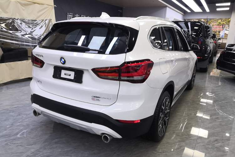 Used BMW X1 2022 xDrive25Li Luxury Model Rear Right 45 Deg