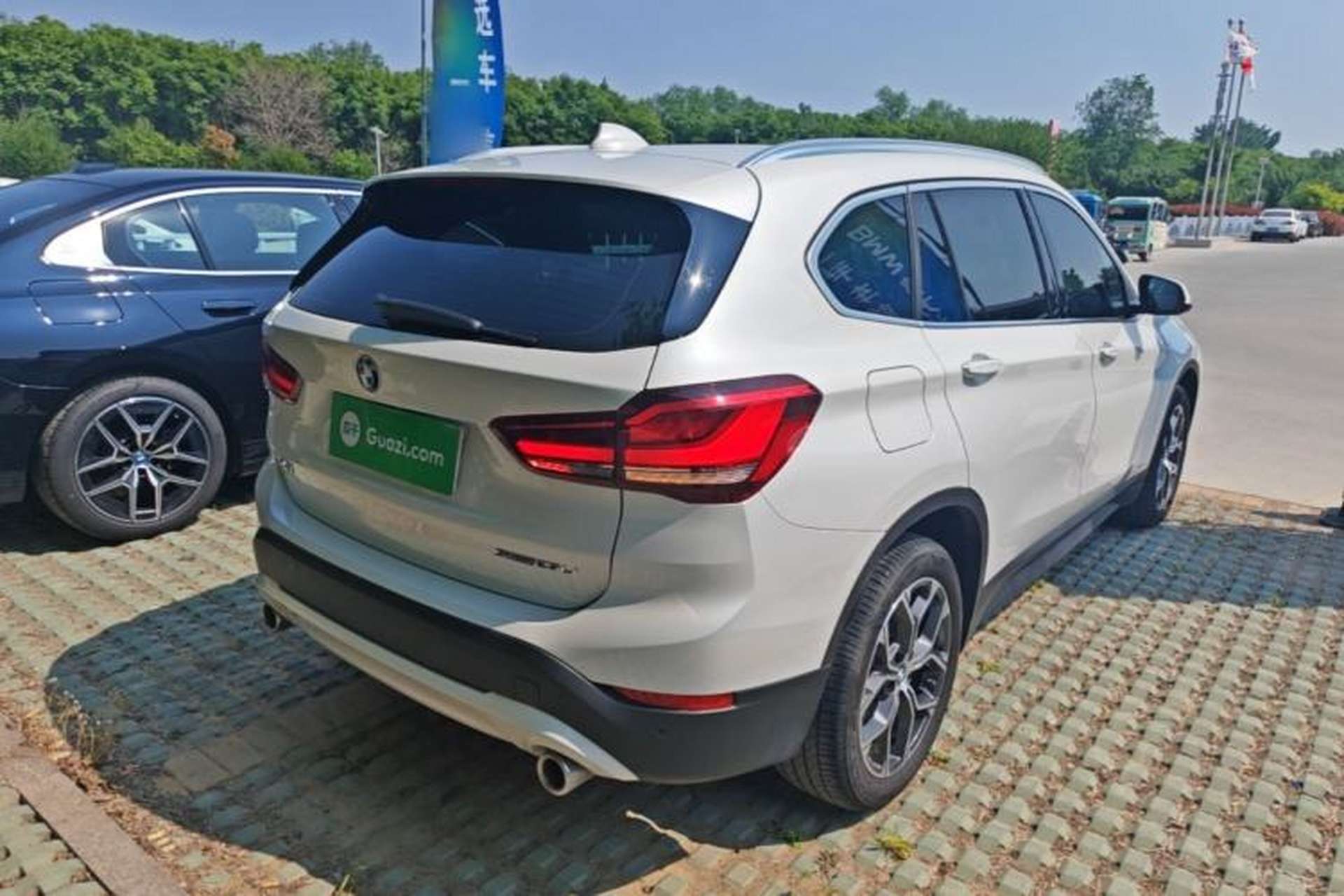 Used BMW X1 2022 sDrive25Li Leading Model Rear Right 45 Deg
