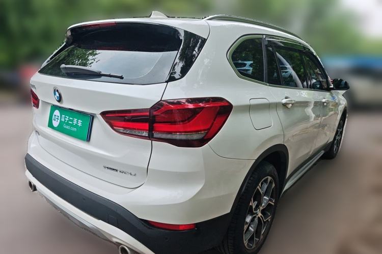 Used BMW X1 2022 sDrive20Li Luxury Model Rear Right 45 Deg