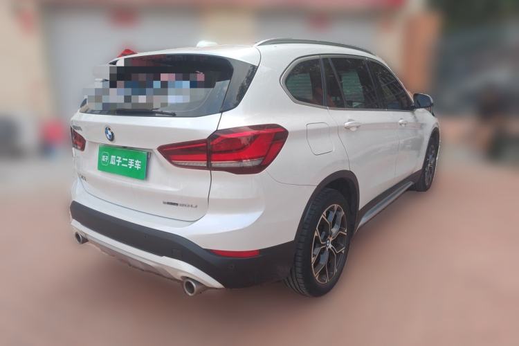 Used BMW X1 2022 sDrive20Li Luxury Model Rear Right 45 Deg