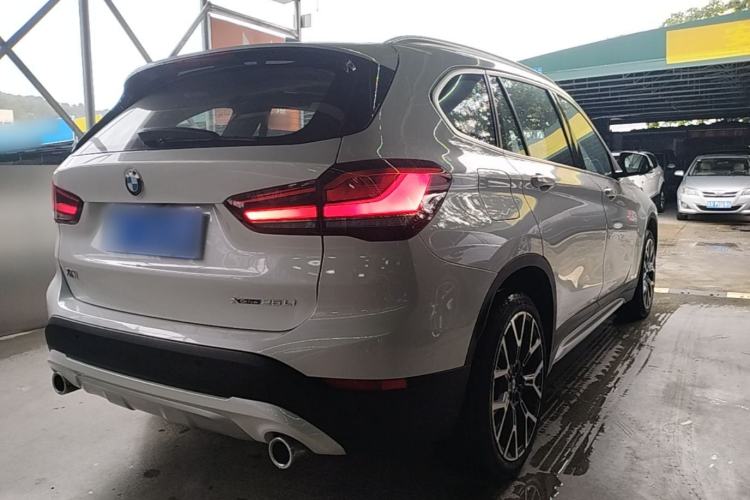 Used BMW X1 2022 xDrive25Li Luxury Model Rear Right 45 Deg