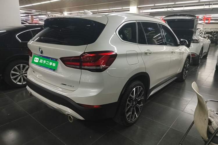 Used BMW X1 2022 Updated xDrive25Li Premium Edition Rear Right 45 Deg