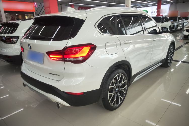 Used BMW X1 2022 Updated xDrive25Li Premium Edition Rear Right 45 Deg
