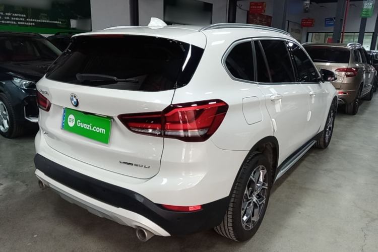 Used BMW X1 2022 sDrive20Li Luxury Model Rear Right 45 Deg
