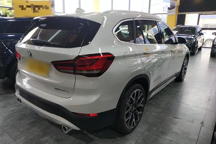 Used BMW X1 2022 xDrive25Li Luxury Model Rear Right 45 Deg