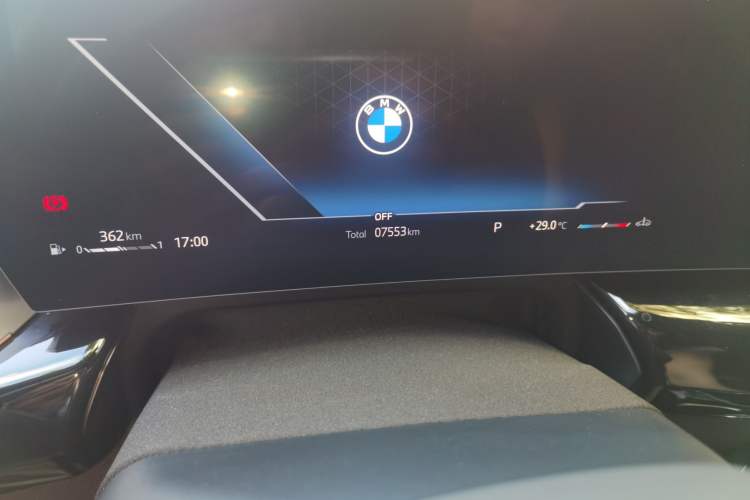 Used BMW X1 2023 sDrive25Li X Design Package Odometer Close Up