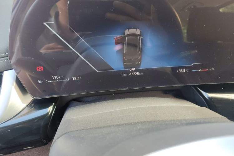 Used BMW X1 2023 sDrive25Li X Design Package Odometer Close Up