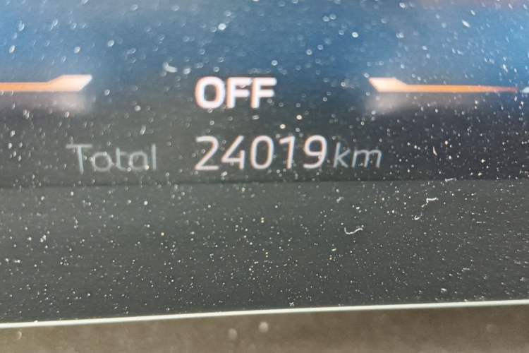 Used BMW X1 2023 sDrive25Li M Sport Package Odometer Close Up