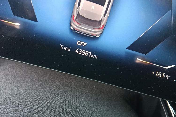 Used BMW X1 2023 sDrive25Li X Design Package Odometer Close Up