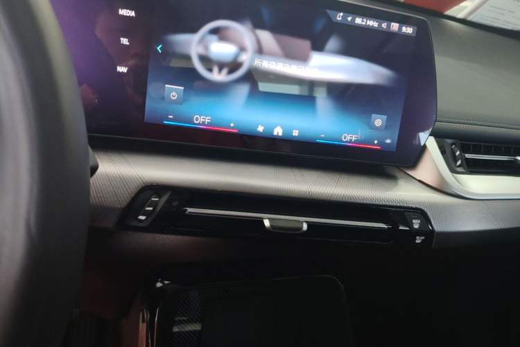 Used BMW X1 2023 sDrive25Li M Sport Package Audio And AC Panel