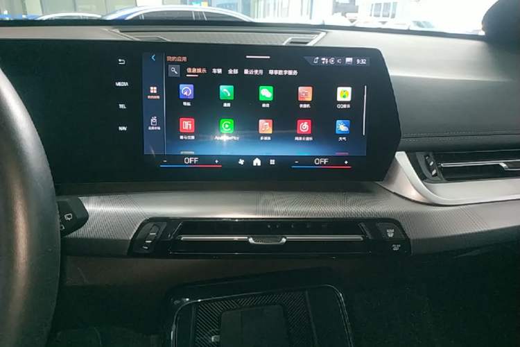 Used BMW X1 2023 sDrive25Li M Sport Package Audio And AC Panel