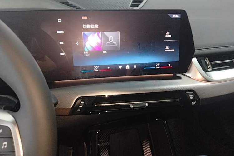 Used BMW X1 2023 sDrive25Li M Sport Package Audio And AC Panel