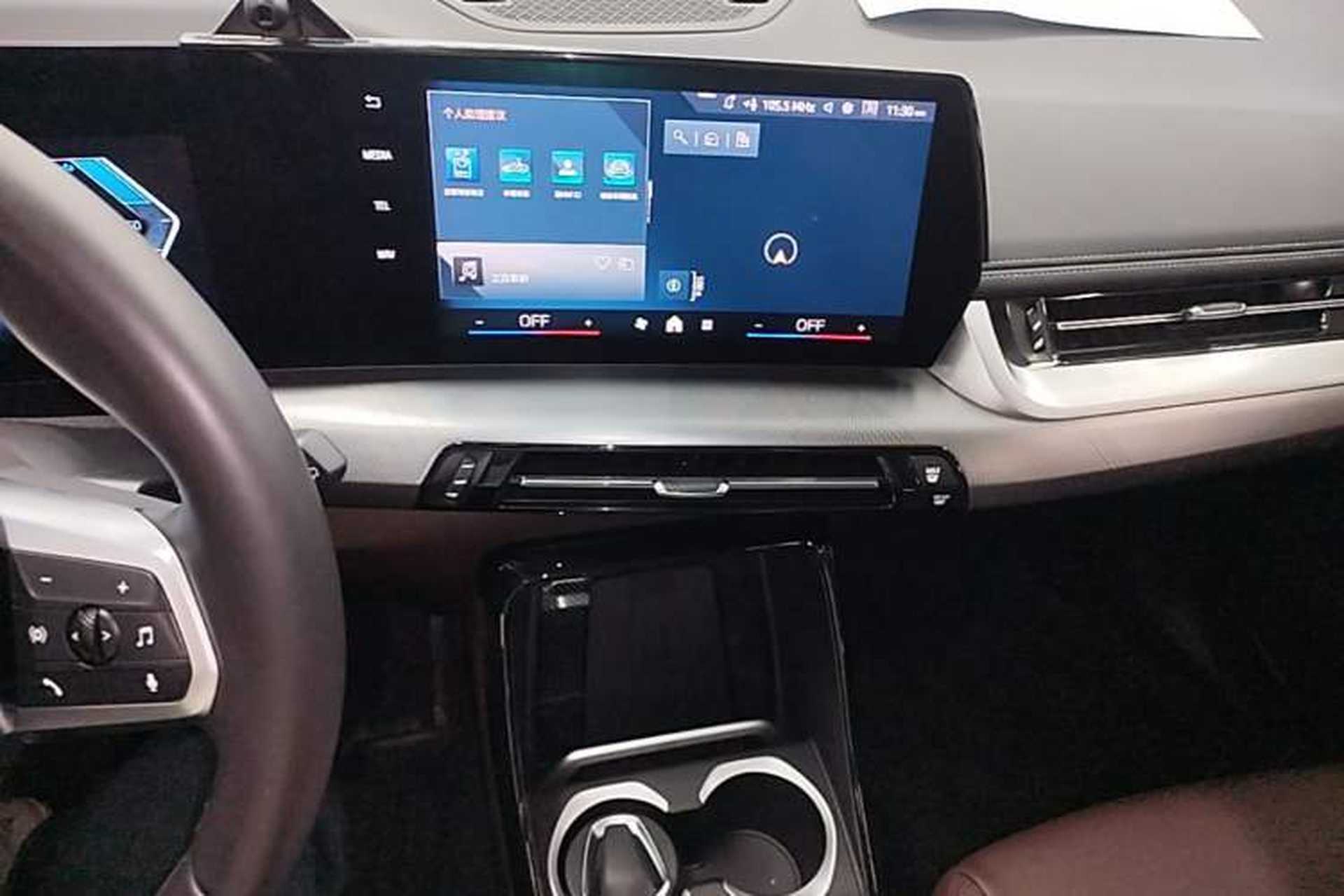 Used BMW X1 2023 sDrive25Li M Sport Package Audio And AC Panel