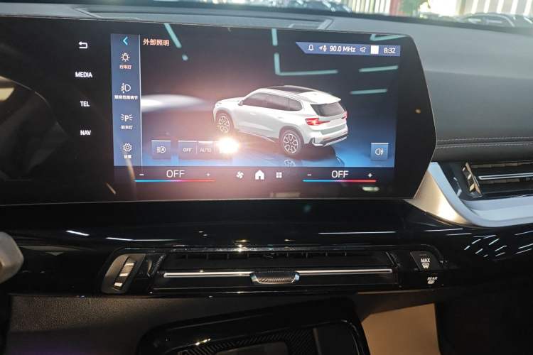 Used BMW X1 2023 sDrive25Li X Design Package Audio And AC Panel