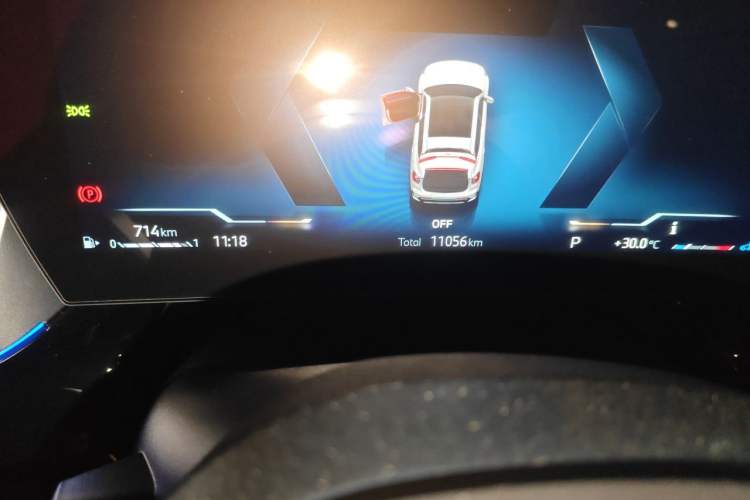 Used BMW X1 2023 sDrive20Li X Design Package Odometer Close Up