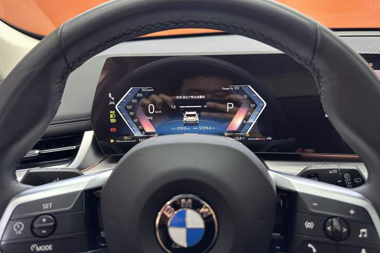 Used BMW X1 2023 sDrive25Li M Sport Package Odometer Close Up