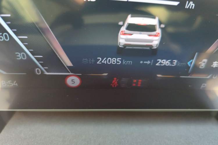 Used BMW X1 2023 sDrive25Li X Design Package Odometer Close Up