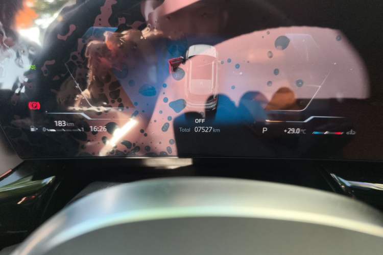 Used BMW X1 2023 sDrive20Li X Design Package Odometer Close Up