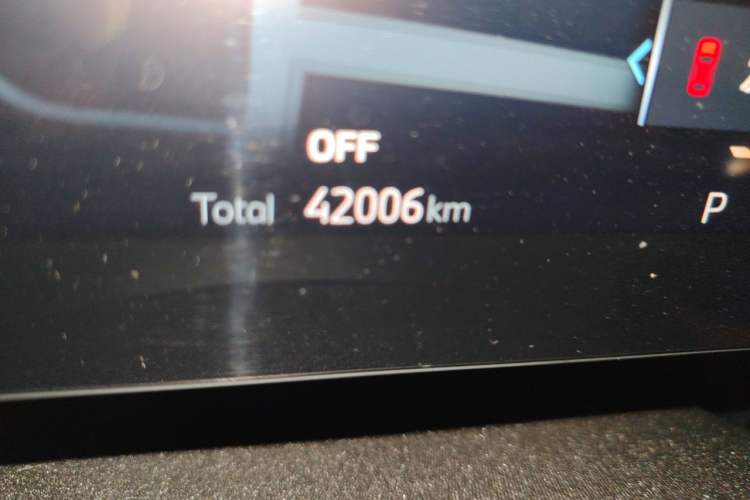 Used BMW X1 2023 sDrive25Li M Sport Package Odometer Close Up