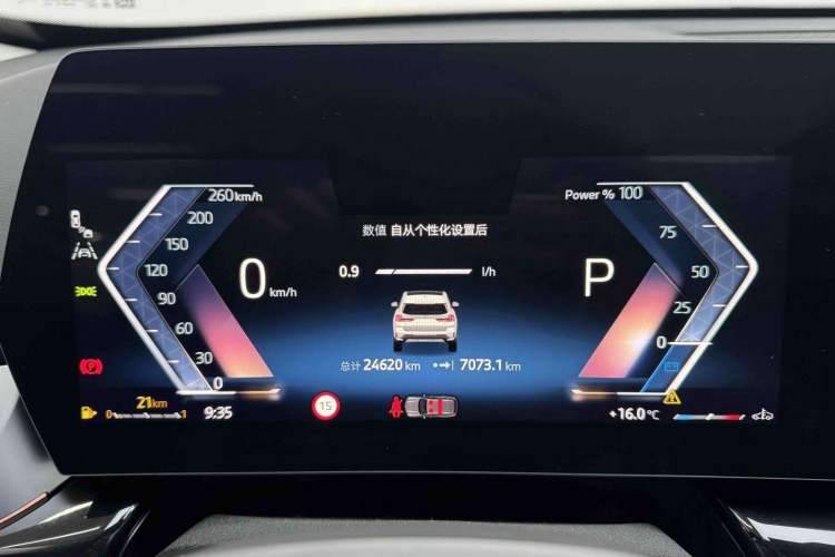 Used BMW X1 2023 sDrive20Li X Design Package Odometer Close Up