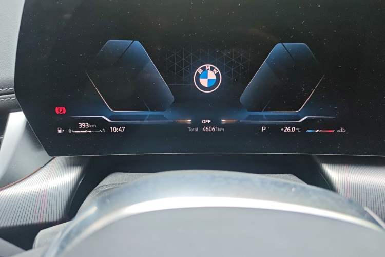 Used BMW X1 2023 sDrive25Li M Sport Package Odometer Close Up