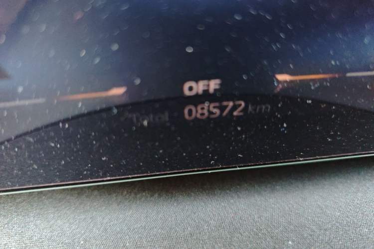Used BMW X1 2024 sDrive25Li M Sport Package Odometer Close Up