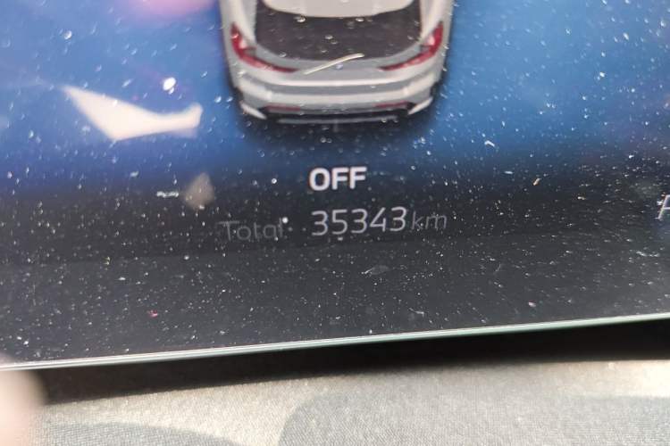 Used BMW X1 2024 xDrive25Li X Design Package Odometer Close Up