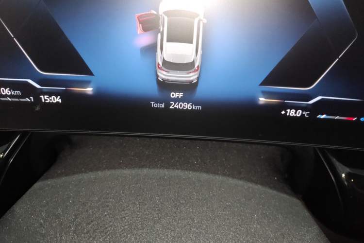 Used BMW X1 2024 sDrive25Li X Design Package Odometer Close Up